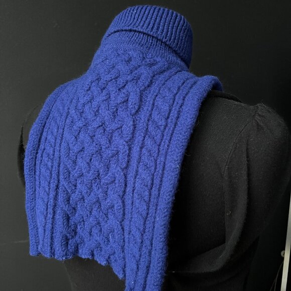 Vintage  1960s Ski-Doo Cardigan Sweater Dickie Thick Cable Knit Set Snowmobile … - Picture 10 of 12